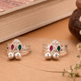 Elegant Silver Drop Design Metti