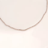 Graceful Silver Ball Design Chain