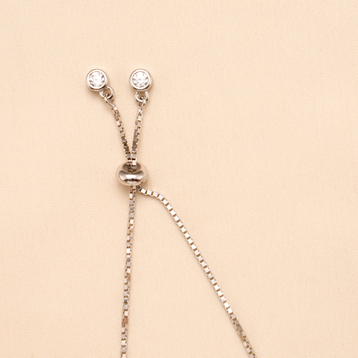pink with white Heart blossom Silver Bracelet