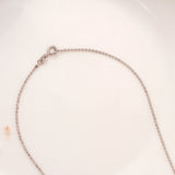 Graceful Silver Ball Design Chain