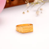 Attractive Casting Silver Golden Ring
