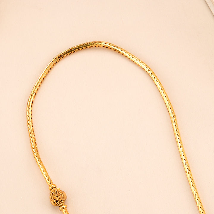 Kannan Radha Silver Mugappu Chain