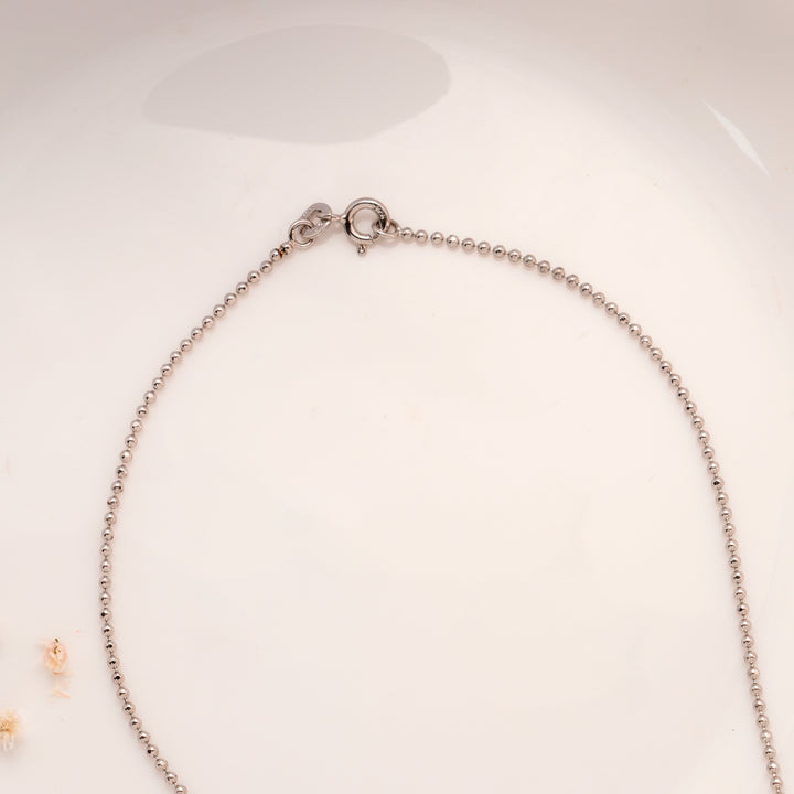 Minimalist Beads Design Silver Chain