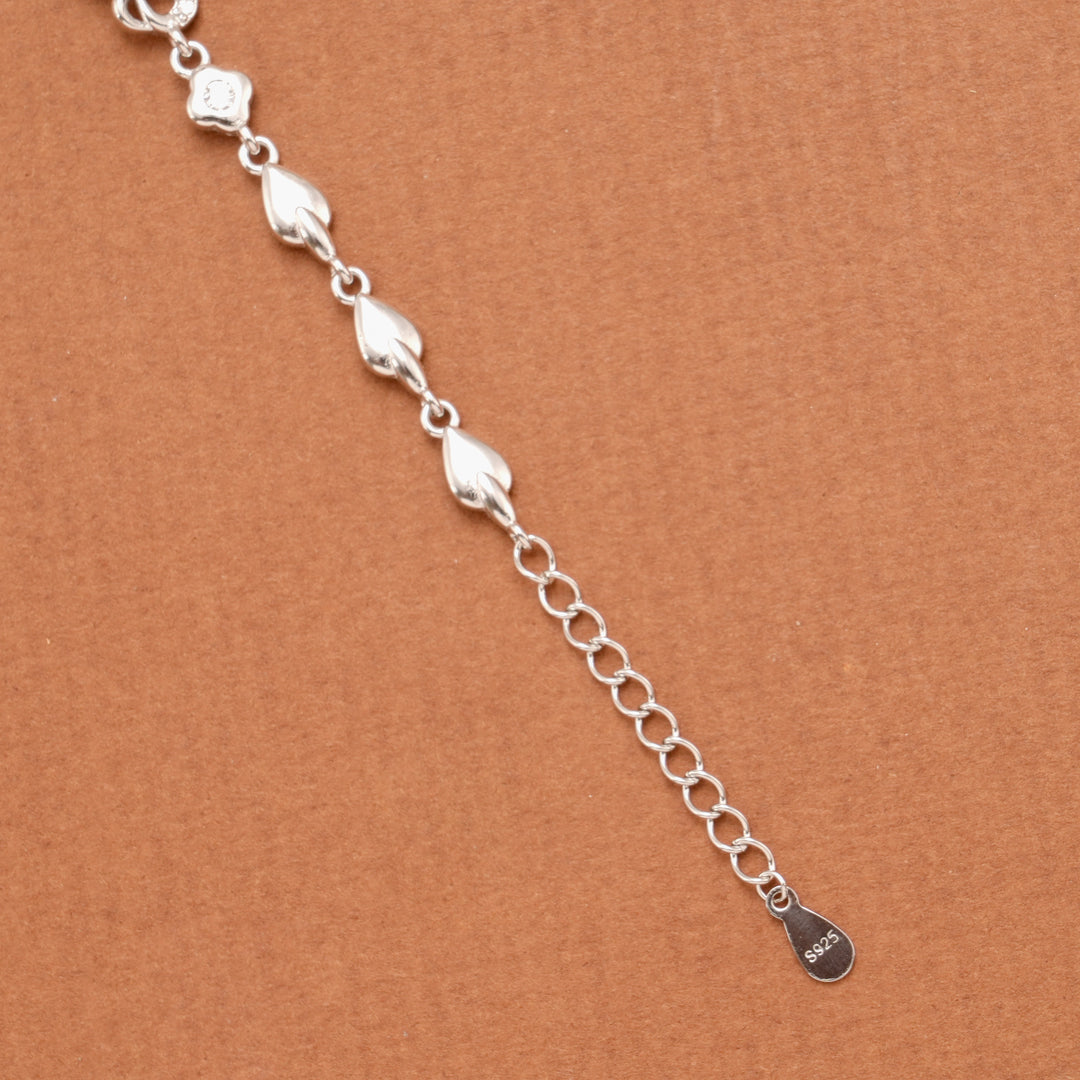 Twisted Infinity Silver Women’s Bracelet