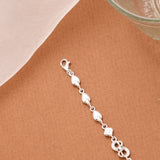 Twisted Infinity Silver Women’s Bracelet