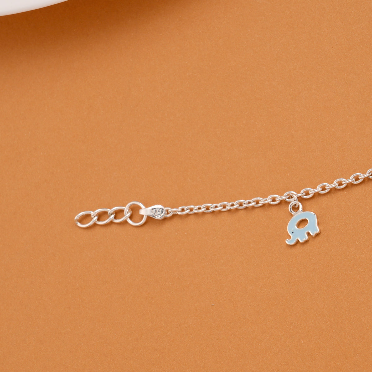 Mice Elephant Unicorn Silver Baby Bracelet