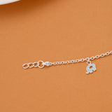 Mice Elephant Unicorn Silver Baby Bracelet