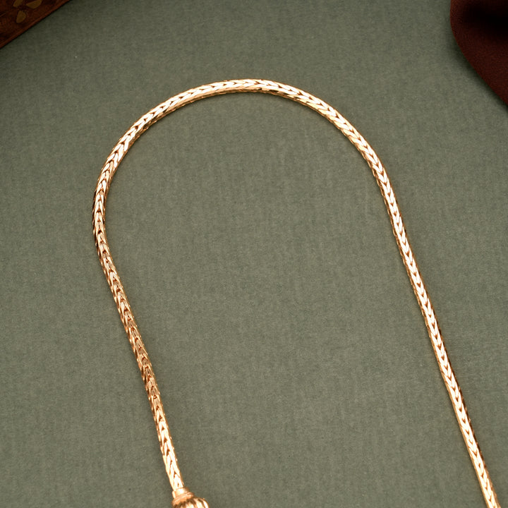Lakshmi Silver Gold Plated Mugappu Chain
