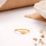 Infinity Twist Design Golden Ring
