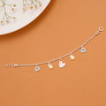 Mice Elephant Unicorn Silver Baby Bracelet