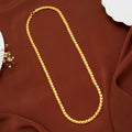 Premium Lotus Pattern Gold Chain for Men