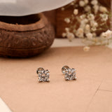 Classic Solitaire Silver Stud