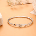 Mother of Pearl Butterfly Silver Bracelet