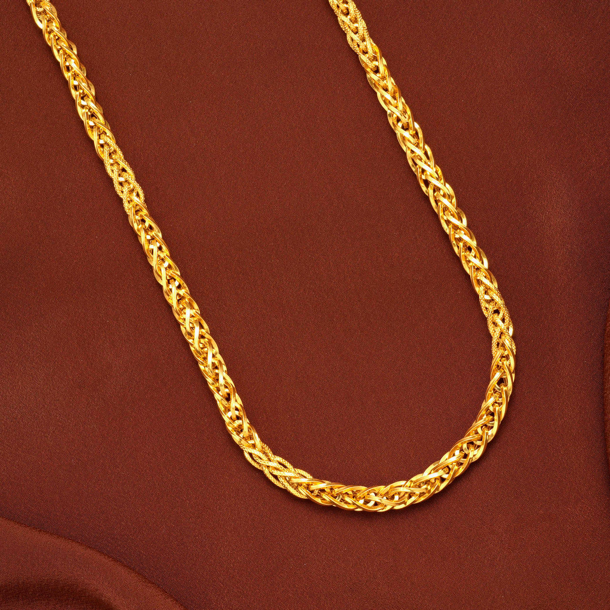 Luxury Bahubali Style Gold Chain