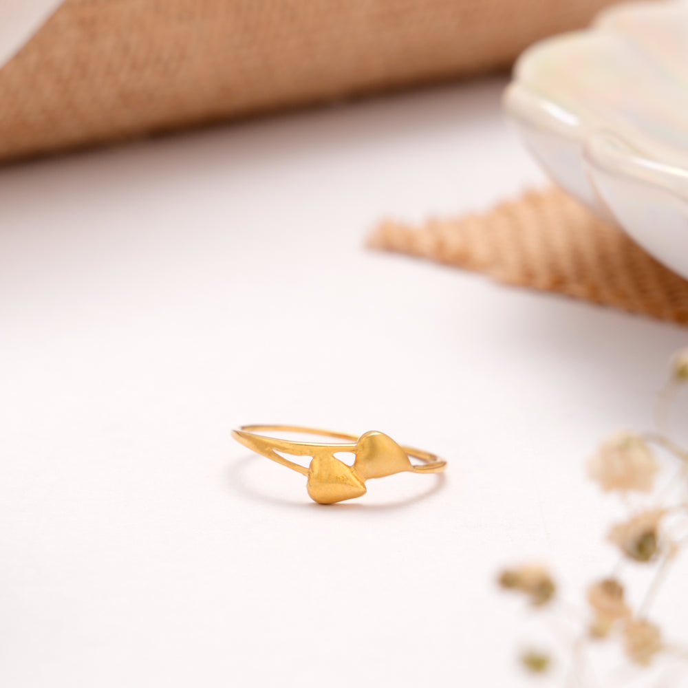 Minimal Dual Heart Golden Ring