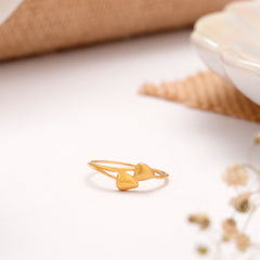 Minimal Dual Heart Golden Ring