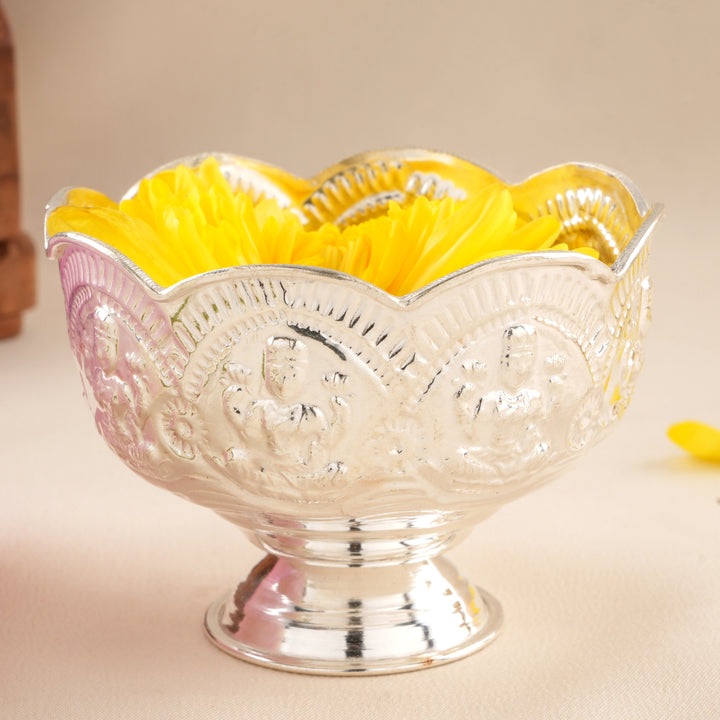 Traditional Silver Lakshmi Sandhana Pela