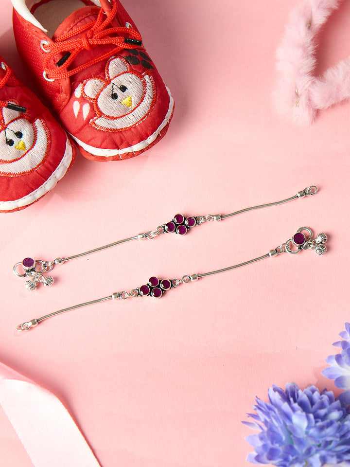 Ruby Wink Baby Antique Anklet