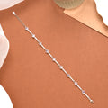 Fancy Stone Silver Women’s Bracelet