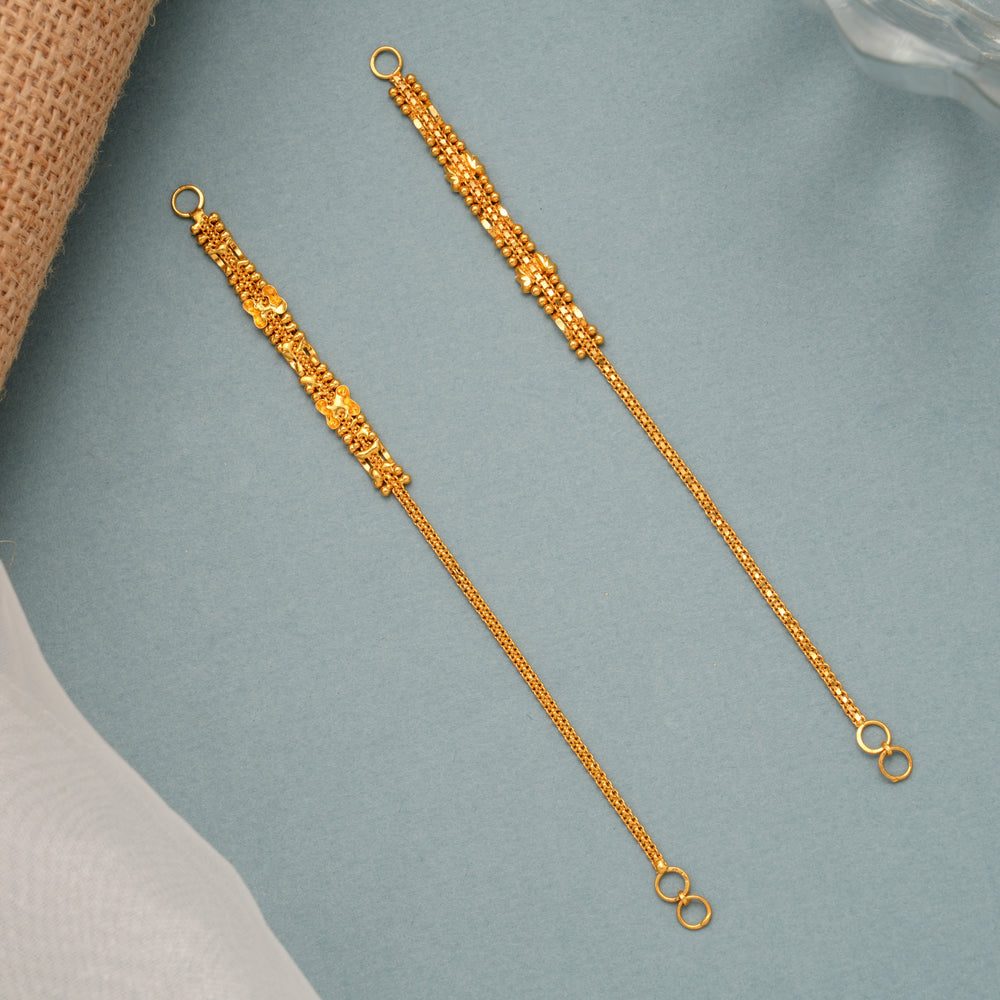 Traditional Screw Back Gold Mattal