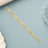 Supreme Nawabi Design Gold Bracelet for Men