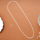 Paper Link Silver Women’s Chain
