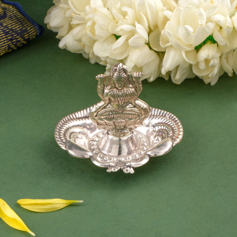 Lakshmi Silver Agarbatti Stand