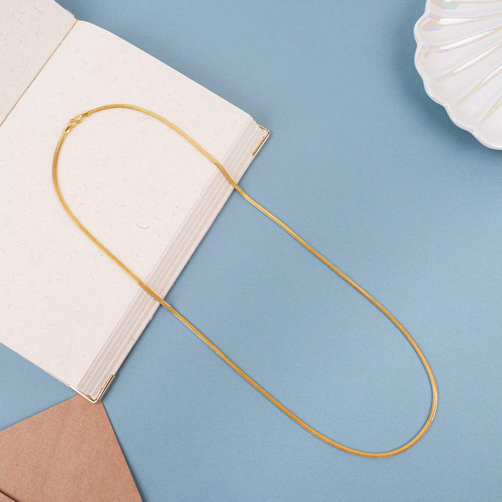 Premium Plain Sleek Gold Chain