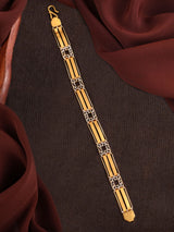 Men’s Geometric Link Gold Bracelet