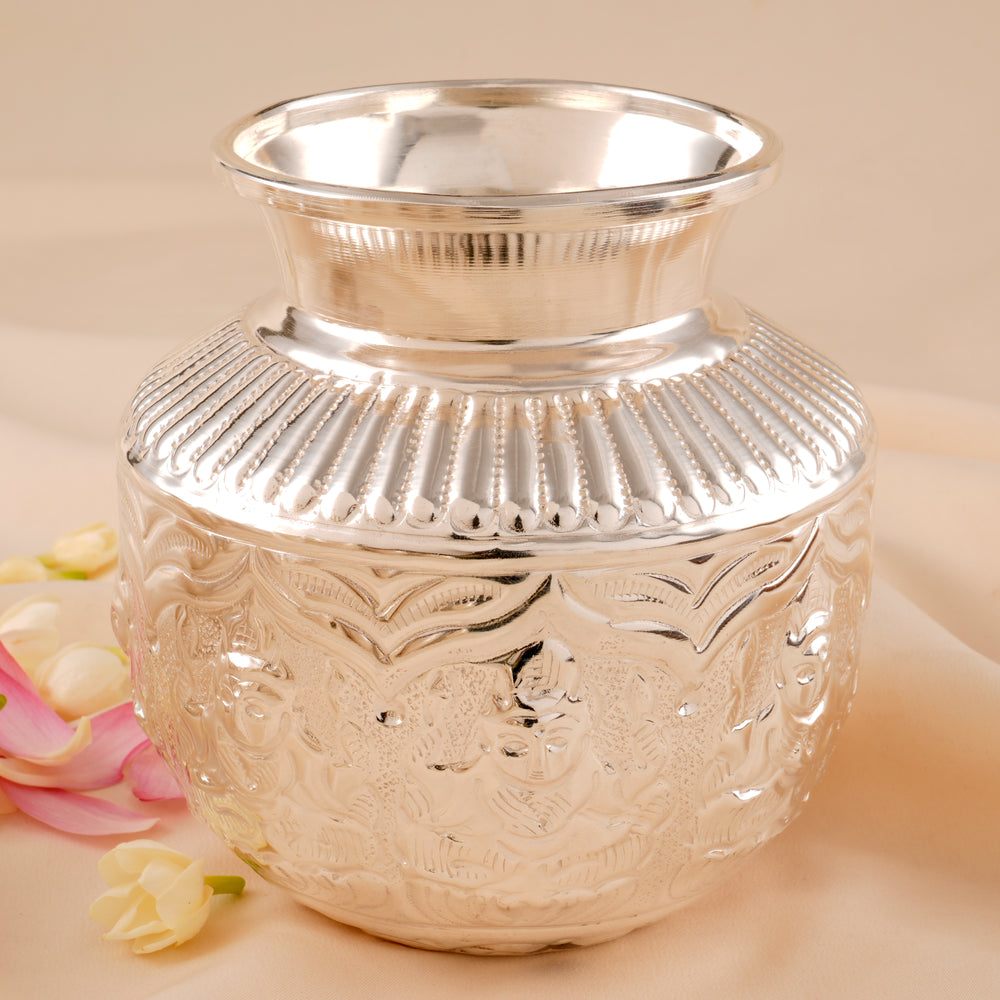 Divine Ashtalakshmi Silver Kalasam