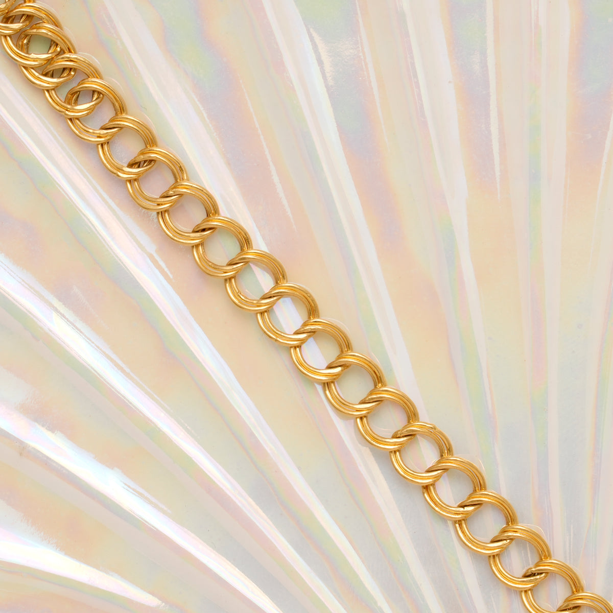 Lotus Link Gold Bracelet for Baby