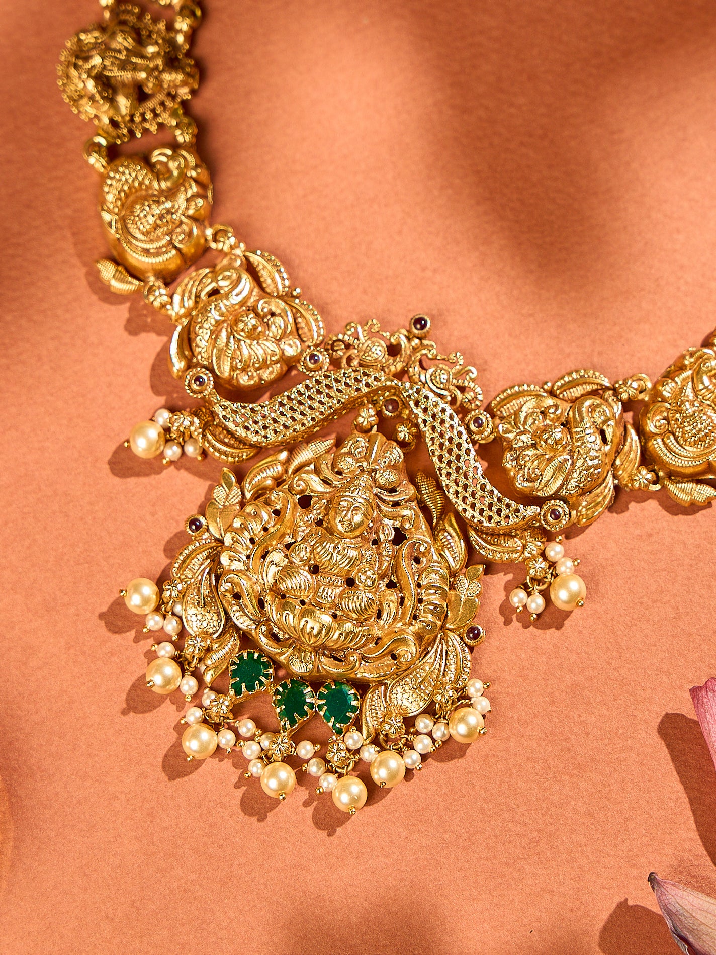 Emerald Nagas Necklace