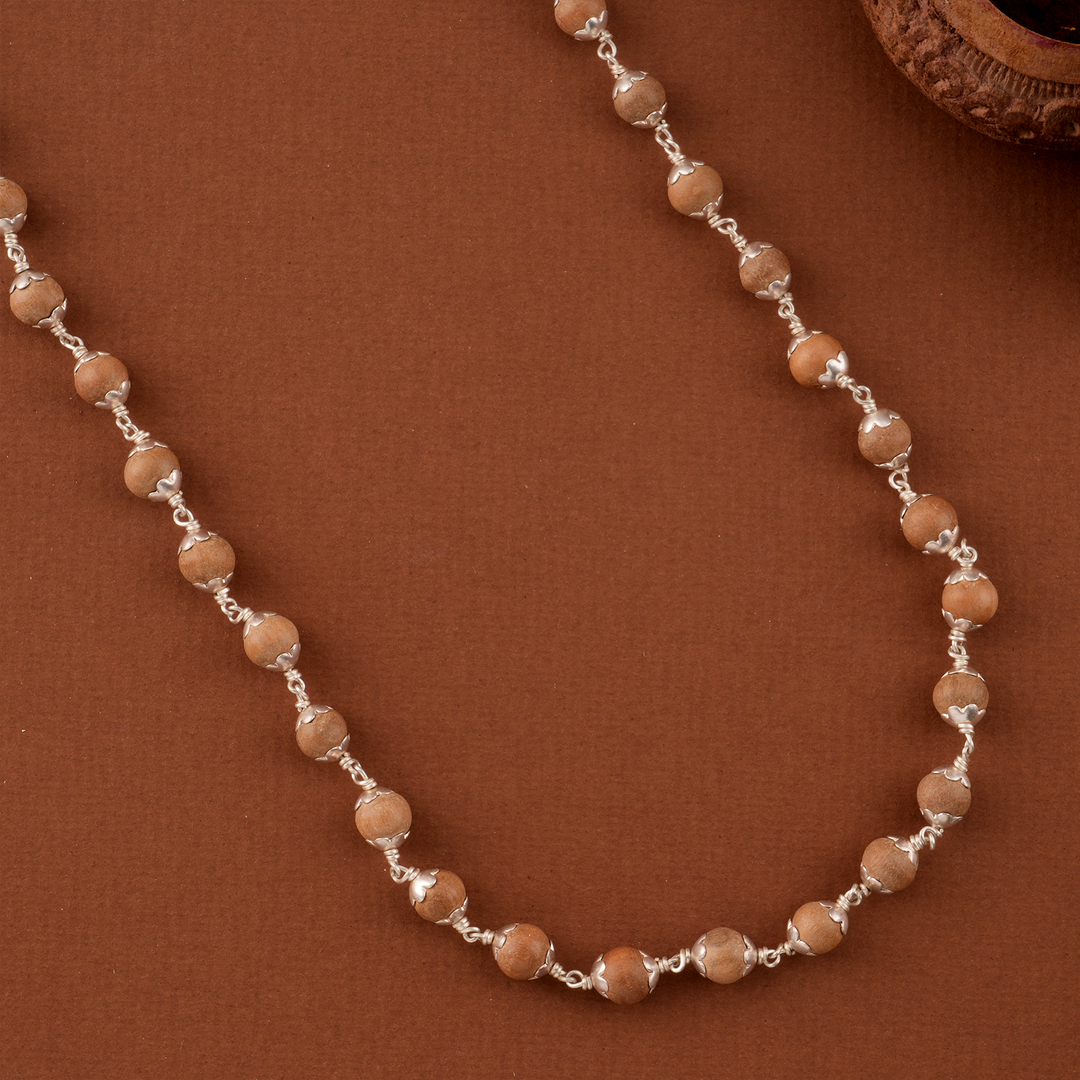 Devotional Ayyappan Silver Santhana Malai