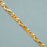 Iconic Infinity Gold Bracelet for Men
