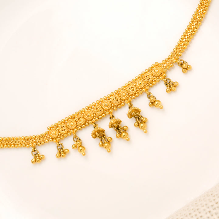Heritage Hanging Drops Gold Bracelet for Women