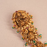 Grand Gaja Lakshmi Golden Jada Billa