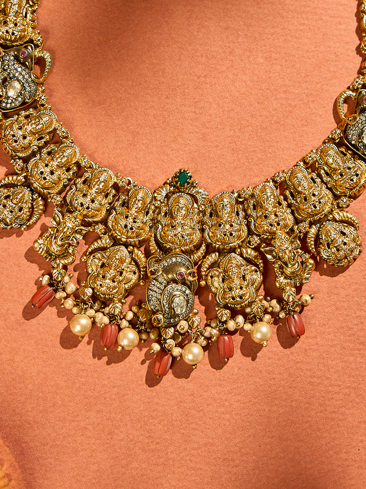 Astalakshmi  Short Necklace
