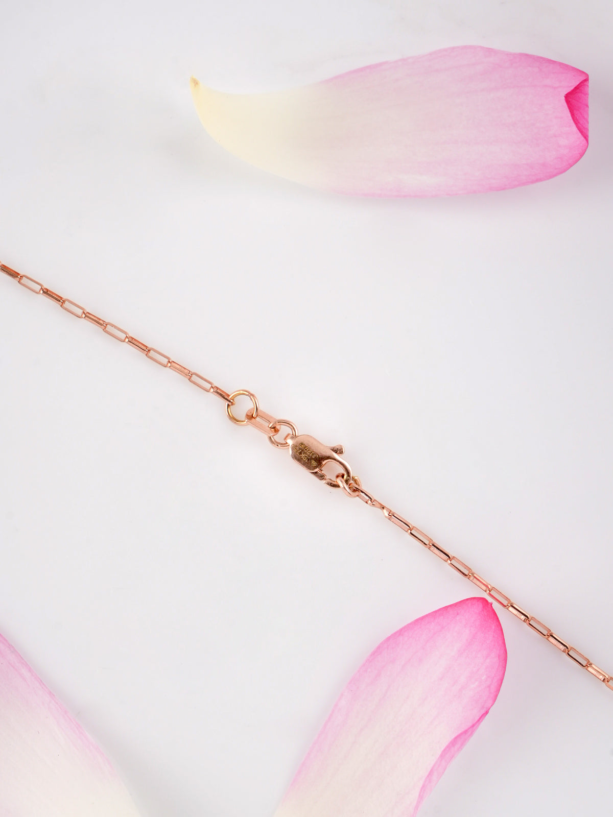 Fanfare Rose Gold Matinee Chain