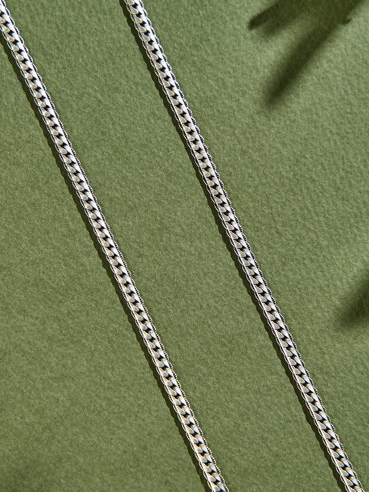 Crystal Cascade Antique Anklet