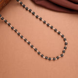 Karungali Protection Silver Chain