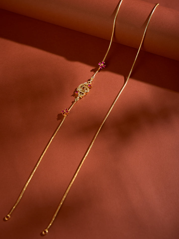 Peacock Mop Mugappu Chain
