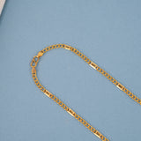 Classic Paper Clip Gold Sachin Chain