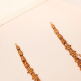 Antique Lakshmi with Peacock Gold Haram
