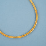 Fancy Bold Mesh Gold Chain