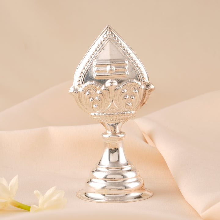 Minimalist Silver Murugan Vel Idol