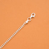 Minimal Watermelon Charm Silver Baby Bracelet