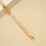 Regal Fancy Design Golden Bracelet for Men