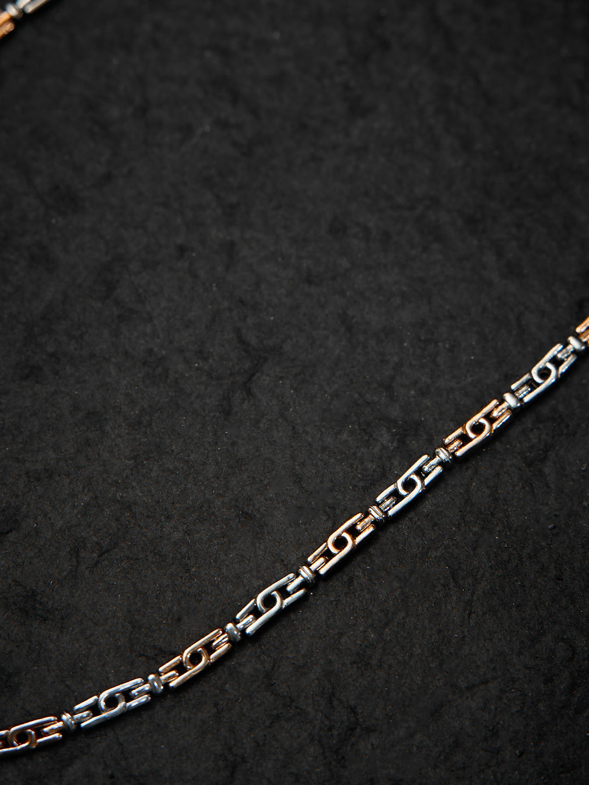 Rose Gold Sovereign Rope Men's Chain