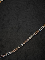 Rose Gold Sovereign Rope Men's Chain