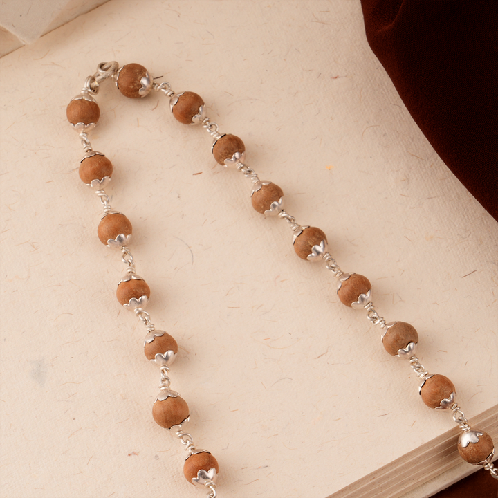 Devotional Ayyappan Silver Santhana Malai